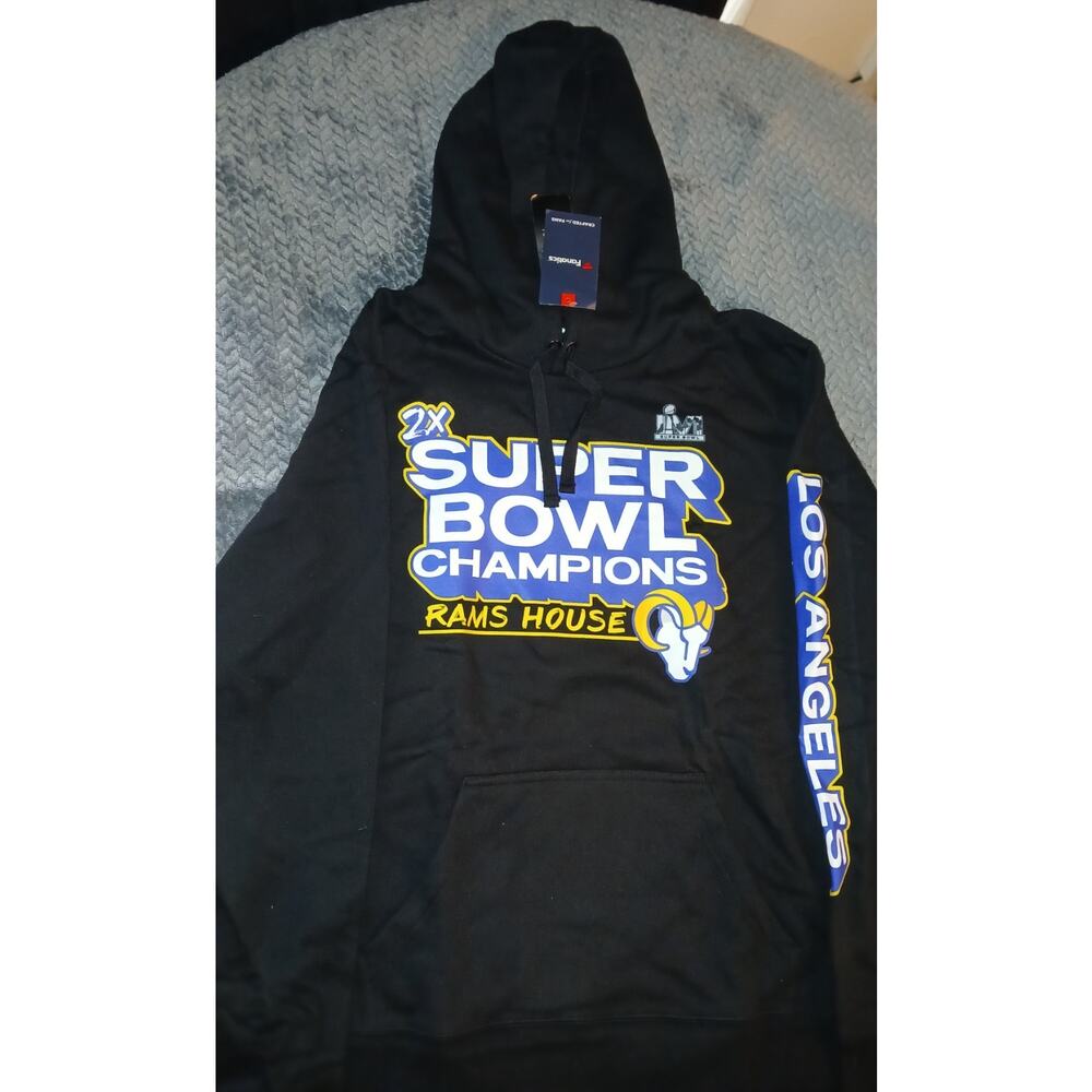 Los Angeles Rams Super Bowl LVI Sweatshirt XL NFL Hoodie Football Merch